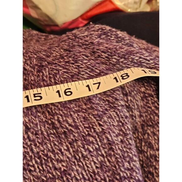 Vintage Paula Cahen d'Anvers Purple Cardigan Jacket 100% Wool Size 1 *READ - Picture 12 of 12